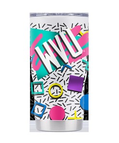 90s Collection West Virginia Tumbler - Retro Style