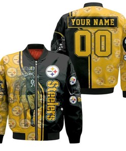 98 Vince Williams Great Player Pittsburgh Steelers Personalized 2020 Nfl Season Bomber Jacket Model 214