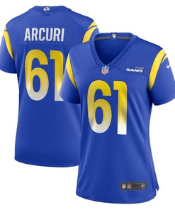 AJ Arcuri Los Angeles Rams Women's Game Player Jersey - Royal