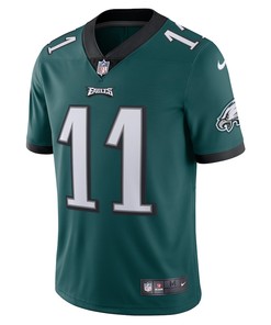 A.J. Brown 11 Philadelphia Eagles Men's Vapor Limited Jersey - Midnight Green