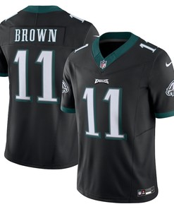 A.J. Brown 11 Philadelphia Eagles Vapor F.U.S.E. Limited Alternate Jersey - Black