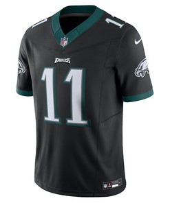 A.J. Brown 11 Philadelphia Eagles Vapor F.U.S.E. Limited Alternate Jersey - Black