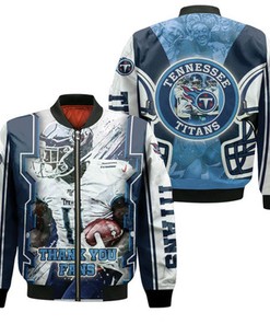 A.J Brown #11 Tennessee Titans Afc South Champions Super Bowl 2021 Bomber Jacket Model 222