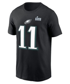 A.J. Brown Philadelphia Eagles Super Bowl LVII T-Shirt - Black