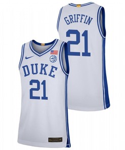 AJ Griffin 21 Duke Blue Devils 2023 College Basketball Limited Men Jersey - White