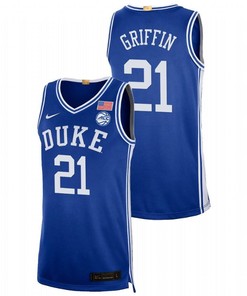AJ Griffin 21 Duke Blue Devils 2023 College Basketball Men Jersey - Royal