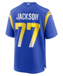 AJ Jackson Los Angeles Rams Game Player Jersey - Royal