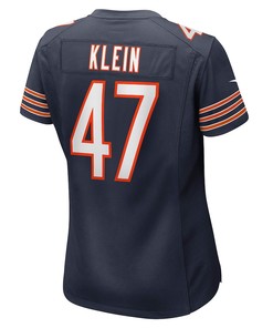 A.J. Klein Chicago Bears Women's Game Player Jersey - Navy