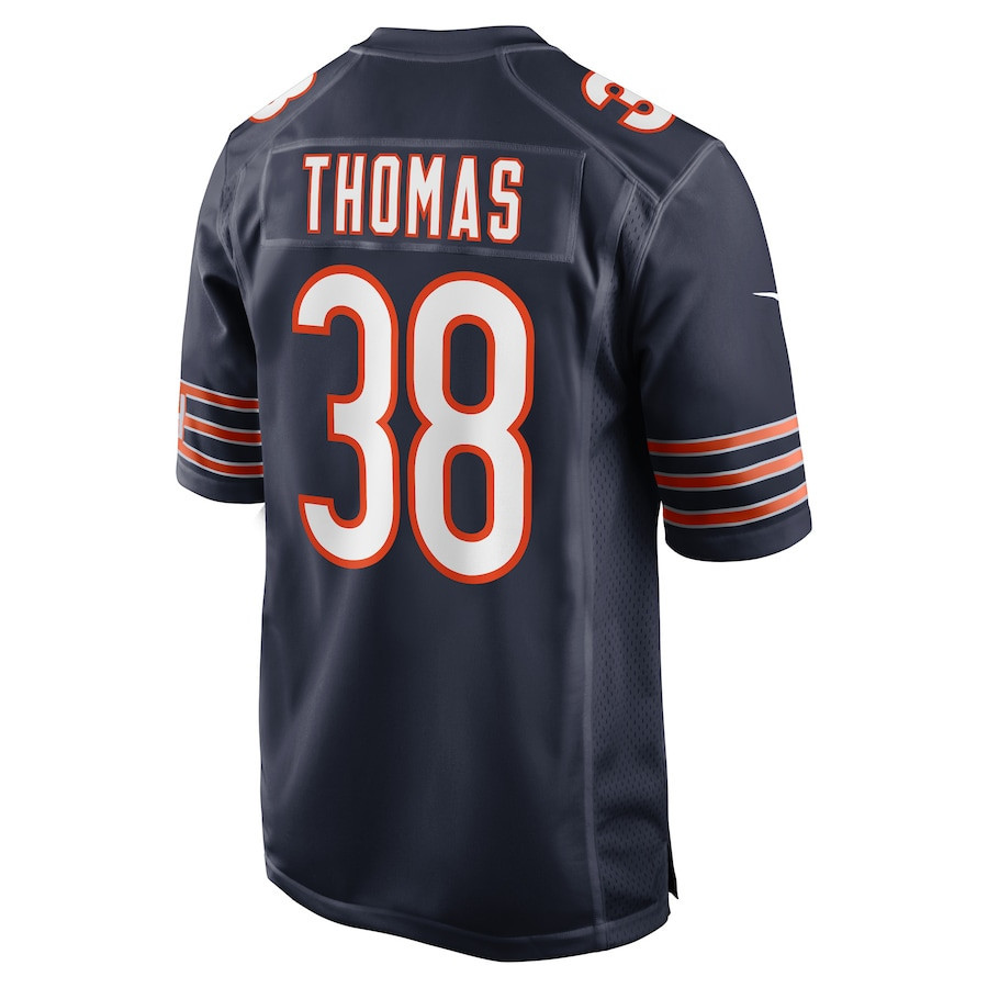 A.J. Thomas Chicago Bears Game Player Jersey - Navy