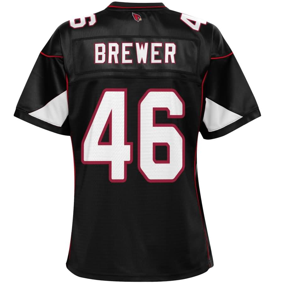Aaron Brewer Arizona Cardinals Nfl Pro Line Womens Alternate Player Jersey - Black