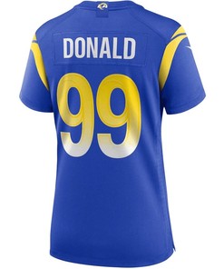 Aaron Donald 99 Los Angeles Rams Women's Game Jersey - Royal