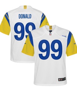 Aaron Donald Los Angeles Rams Alternate Game Jersey - White Nfl