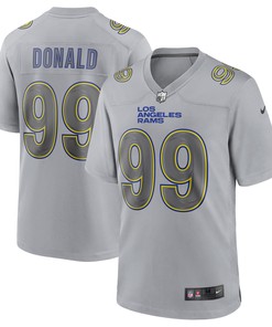 Aaron Donald Los Angeles Rams Atmosphere Fashion Game Jersey - Gray Nfl