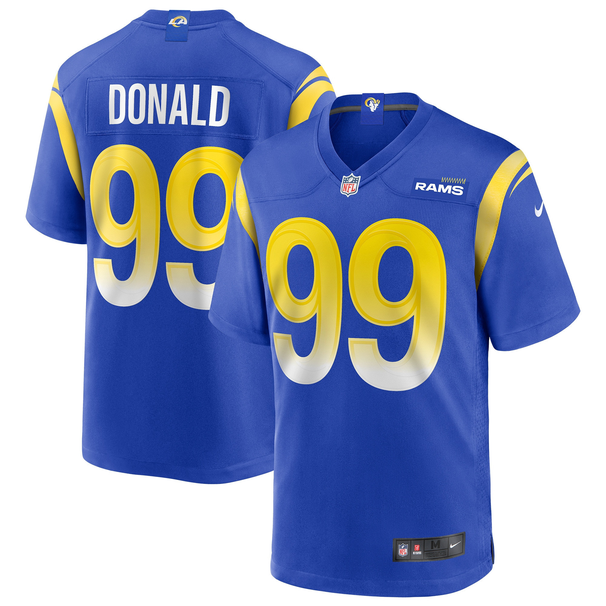 Aaron Donald Los Angeles Rams Game Jersey Royal Nfl