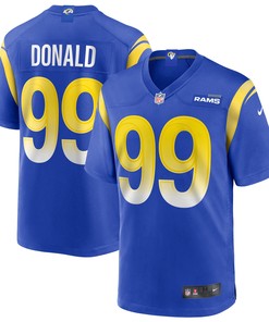 Aaron Donald Los Angeles Rams Game Jersey Royal Nfl