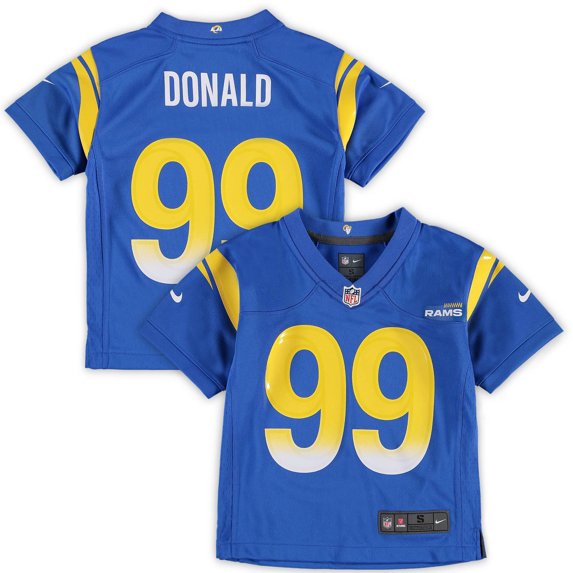 Aaron Donald Los Angeles Rams Preschool Game Jersey - Royal Nfl