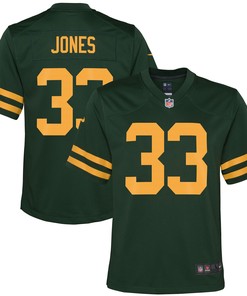 Aaron Jones Green Bay Packers Alternate Game Player Jersey - Green Nfl