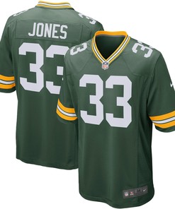 Aaron Jones Green Bay Packers Player Game Jersey - Green Nfl
