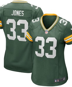 Aaron Jones Green Bay Packers Womens Game Jersey - Green Nfl