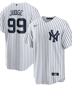 Aaron Judge 99 New York Yankees Home Men Jersey - White