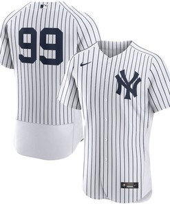 Aaron Judge 99 New York Yankees Home Player Elite Jersey - White
