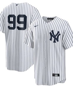 Aaron Judge 99 New York Yankees Home Player Name Jersey - White
