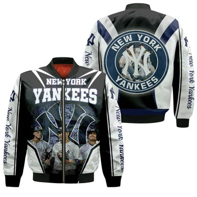 Aaron Judge Gleyber Torres Giancarlo Stanton For New York Yankees Fan Bomber Jacket Model 242