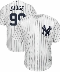Aaron Judge New York Yankees Big And Tall Cool Base Player Jersey - White