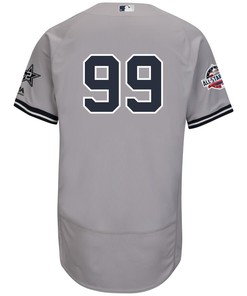 Aaron Judge New York Yankees Majestic 2018 Mlb All-star Game Flex Base Player Jersey - Gray