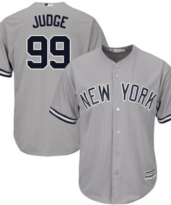 Aaron Judge New York Yankees Road Cool Base Player Jersey - Gray
