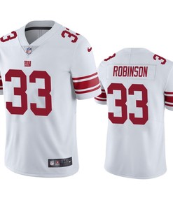 Aaron Robinson 33 New York Giants White Vapor Limited Jersey