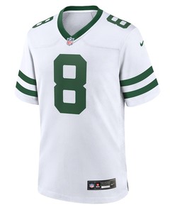 Aaron Rodgers 8 New York Jets Legacy Game Men Jersey - White