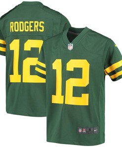 Aaron Rodgers Green Bay Packers Alternate Game Player Jersey - Green Nfl