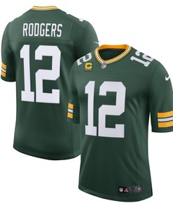 Aaron Rodgers Green Bay Packers Captain Vapor Limited Jersey - Green Nfl