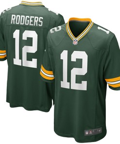 Aaron Rodgers Green Bay Packers Game Player Jersey - Green Nfl