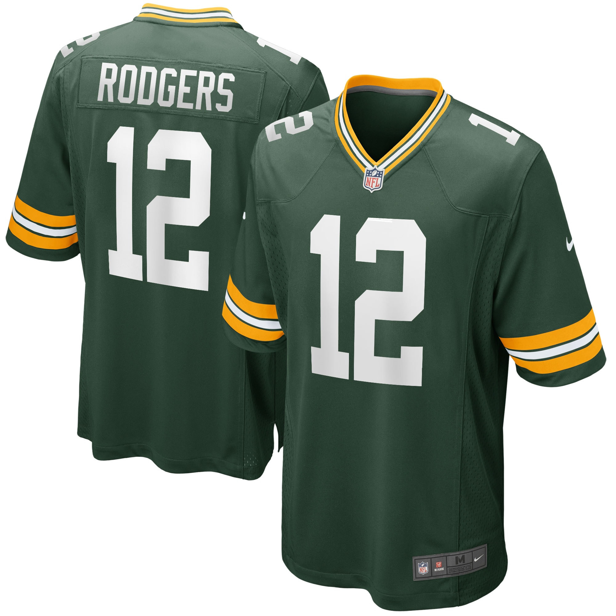 Aaron Rodgers Green Bay Packers Game Player Jersey - Green Nfl