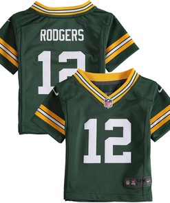 Aaron Rodgers Green Bay Packers Nike Infant Team Color Game Jersey - Green