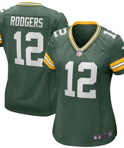 Aaron Rodgers Green Bay Packers Womens Player Jersey - Green Nfl