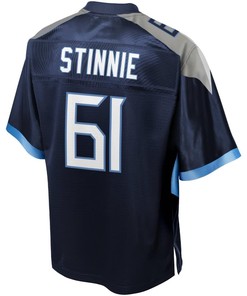 Aaron Stinnie Tennessee Titans Nfl Pro Line Team Player Jersey - Navy