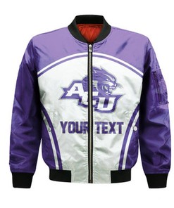 Abilene Christian Wildcats Bomber Curve Style Sport- NCAA