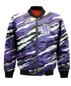 Abilene Christian Wildcats Bomber Jacket Sport Style Keep Go On - NCAA