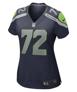 Abraham Lucas Seattle Seahawks Women's Game Player Jersey - College Navy