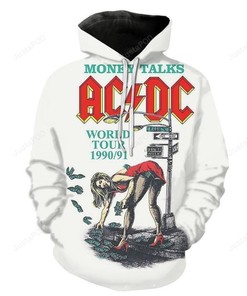 Ac/Dc Moneytalks 3D Hoodie Zip Hoodie