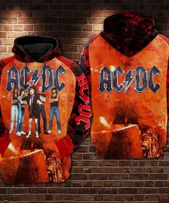 Ac/Dc Style 2 3D Hoodie Zip Hoodie