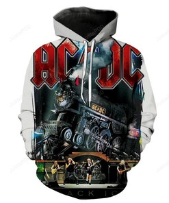 Ac/Dc Style 3 3D Hoodie Zip Hoodie