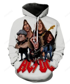 Ac/Dc Style 5 3D Hoodie Zip Hoodie