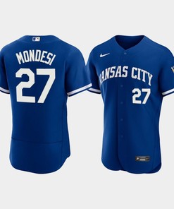 Adalberto Mondesi 27 Kansas City Royals Men's 2022-23 Alternate Jersey - Royal Jersey