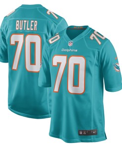 Adam Butler Miami Dolphins Game Jersey - Aqua Nfl