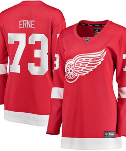 Adam Erne Detroit Red Wings Fanatics Branded Womens Home Breakaway Player Jersey - Red Nhl