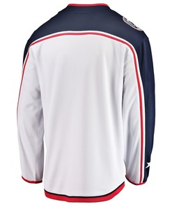 Adam Fantilli #19 Columbus Blue Jackets 2023 NHL Draft Away Men Jersey - White